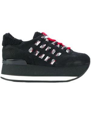 Hogan Platform Sneakers - Black