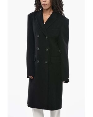 Max Mara Morgana Double-Breasted Jacket - Black