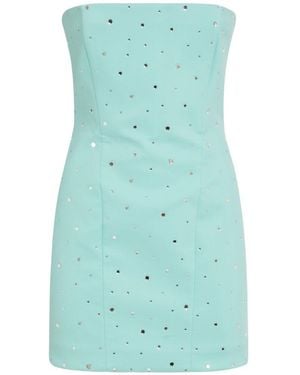 GIUSEPPE DI MORABITO Strapless Mini Dress - Blue
