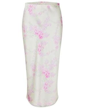 LoveShackFancy Love Castle Skirt - White