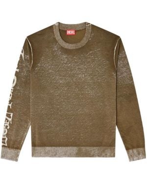 DIESEL Logo Detail Joggers - Green