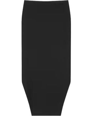 Givenchy Asymmetric Tailored Pencil Skirt - Black