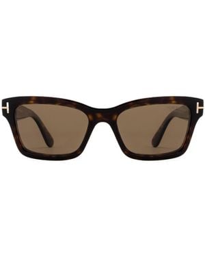 Tom Ford Eyewear Square Frame Sunglasses - Purple