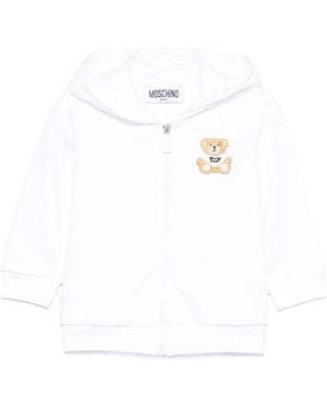 Moschino Teddy Bear Hoodie - White