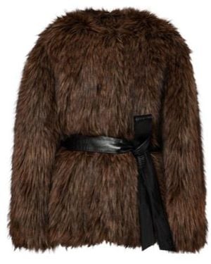 Magda Butrym Belted Jacket - Brown
