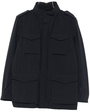 Herno Multi-Pocket Coats - Blue