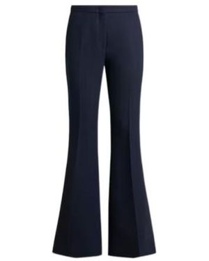 Etro Flared Tricotine Pants - Blue