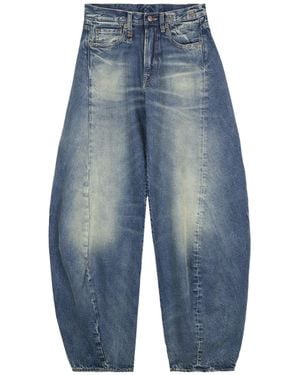 R13 Janine Wide-Leg Jeans - Blue