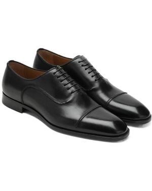 Christian Louboutin Lace-Up Business Dress Shoes - Black