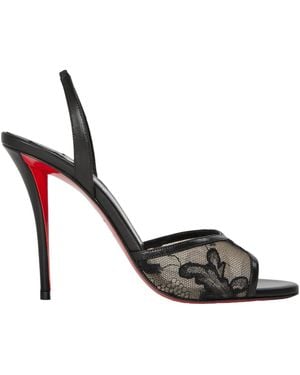 Christian Louboutin Solid Colour Highheeled Shoes - Black