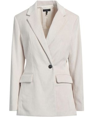 Rag & Bone Double-Breasted Corduroy Blazer - White