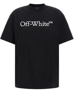 Off-White c/o Virgil Abloh 'Big Logo Bookish' T-Shirt - Black