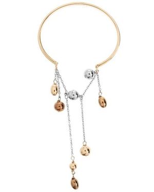 Lemaire Chain Charm Bracelet - White