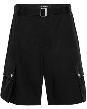 Jacquemus Bermuda Shorts - Black