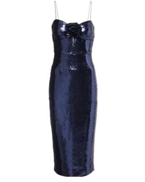 Rebecca Vallance Sequined Gown - Blue