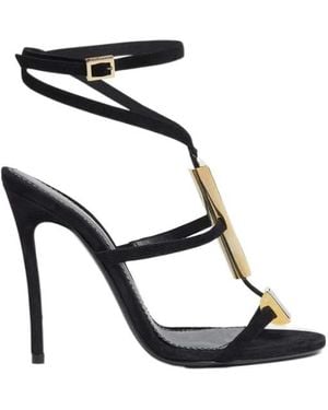 DSquared² Evening Heeled Sandals - Black