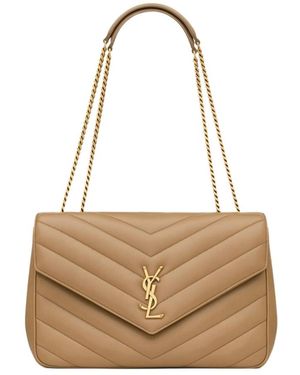 Saint Laurent Loulou Large - White