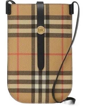 Burberry Vintage Check Printed Phone Case - Multicolor