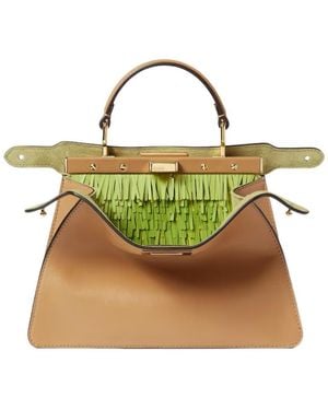 Fendi Small Peekaboo Iseeu Tote Bag - Metallic