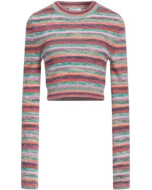Chloé Multi-Color Knit Top - Purple