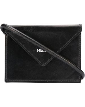 MEDEA Envelope Effect Bag - Black