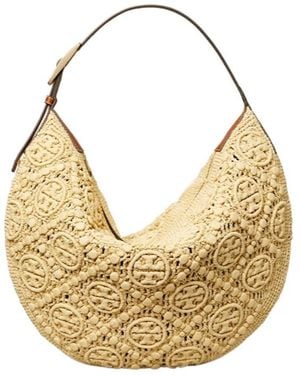 Tory Burch T Monogram Shoulder Bag - Metallic
