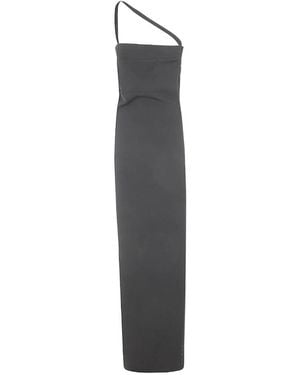 Ann Demeulemeester Slit Dress - White