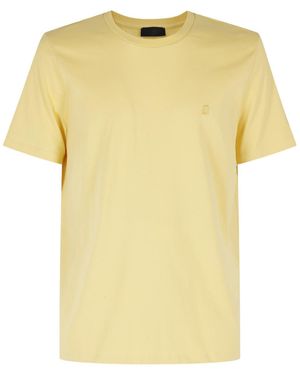 Dondup Short-Sleeved Crewneck T-Shirt - Yellow