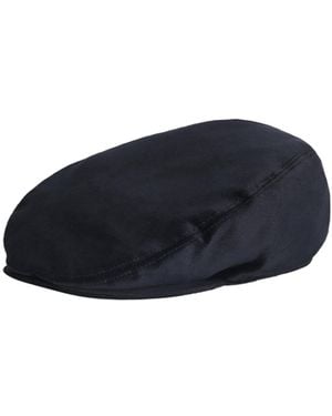 Dolce & Gabbana Velvet Flat Cap - Blue
