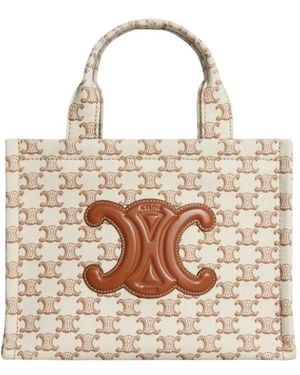 Celine Small Cabas Thais - Natural