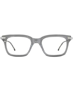 Thom Browne Square-Frame Glasses - White