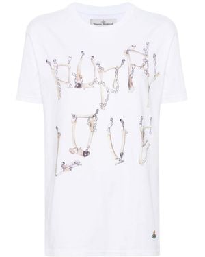 Vivienne Westwood Graphic Print T-Shirt - White