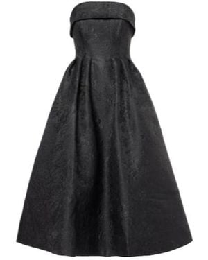 Rebecca Vallance Esther Off-Shoulder Midi Dress - Black