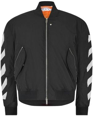 Off-White c/o Virgil Abloh Bomber Jacket - Black