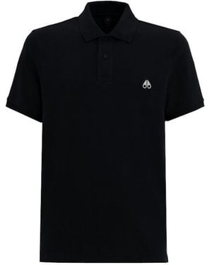 Moose Knuckles Everett Polo - Black