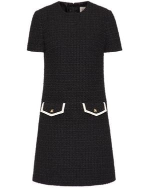 Valentino Short Dress - Black