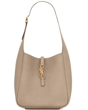 Saint Laurent Le 5 À 7 Soft Small - White