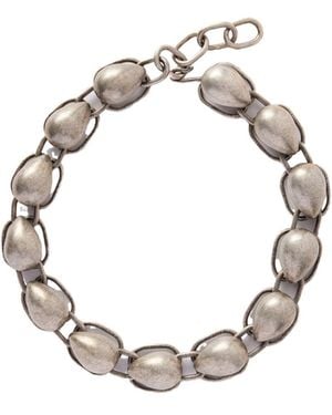 KHAITE Tone Necklace - Metallic