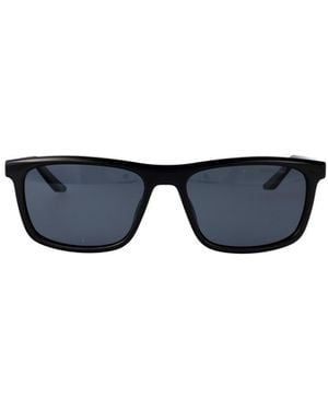 Nike Embar P Rectangular Frame Sunglasses - Blue