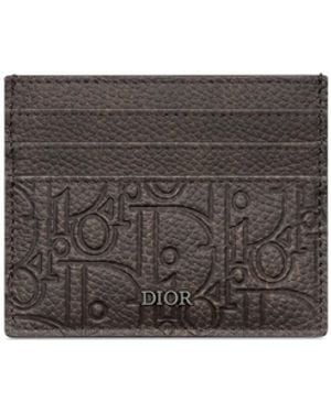Dior Card Holder - Grey