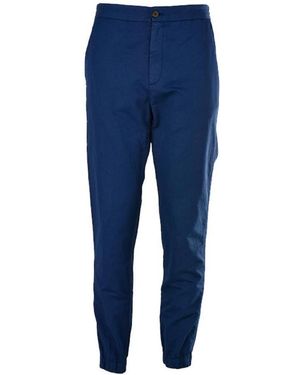ZEGNA Straight Casual Trousers - Blue