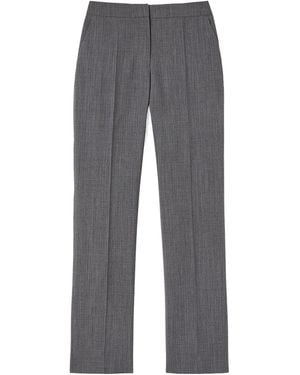 Jil Sander Front Pleat Tailored Trousers - Grey