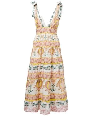 FARM Rio Sleeveless Dress - Metallic