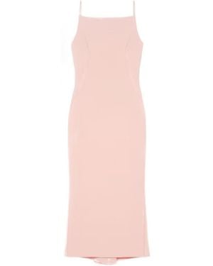 Givenchy Sliced Midi Dress - Pink