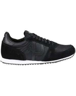 Armani Jeans Tie Casual Sports Shoes - Black