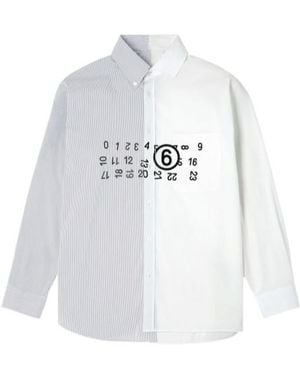 MM6 by Maison Margiela Poplin Shirt - White