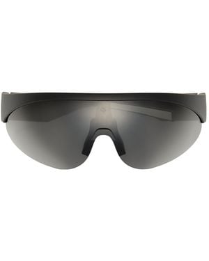 Moncler Myrr Oval Sunglasses - Gray