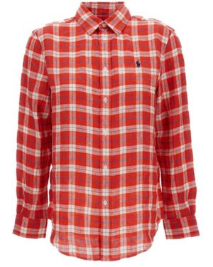 Polo Ralph Lauren Long Sleeved Logo Embroidered Shirt