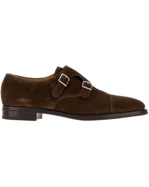 John Lobb William Pd Buckled Slip-On Loafers - Brown