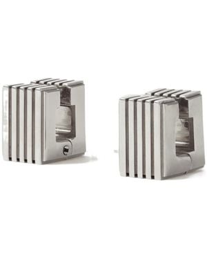 KHAITE Empire Small Earrings - Metallic